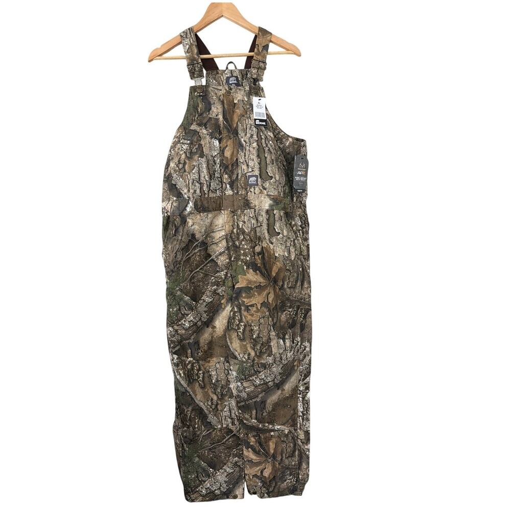 Berne Youth Softstone Insulated Bib Overall BB21APX Realtree APX Size XL New
